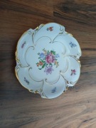 ILMENAU Graf von Henneberg Porzellan Piękna Patera GERMANY Secesja