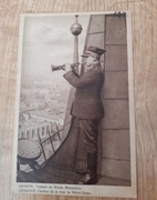 Kraków. Trębacz na Wieży Mariackiej. Pocztówka 