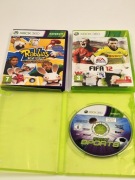 3 GRY na Xbox 360 - FIFA 12, Kinect Sports, Króliki. Gry sprawne, działają.