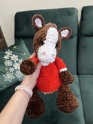 Maskotka przytulanka dla dziecka Koń konik z pluszowej nici