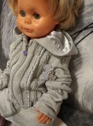 kurteczka dresowa z różyczkami i legginsy, 102