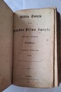 Biblia Gdańska Berlin 1858 j. polski