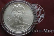USA 1 dolar 1995 Atlanta - Cycling UNC Silver Dollar