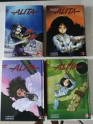Alita battle angel tom 1-4 , Komplet.Yukito Kishiro.Twarda oprawa.