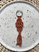 Breloczek do kluczy Makrama