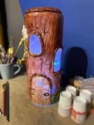 Wazon lampion rękodzieło 