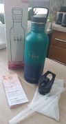 Butelka ,Bidon, Stalowa ,Termos, Na trening termiczna HoneyHolly 1000ml  