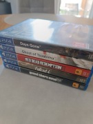 Gry PlayStation 4 GTA RDR2 Fallout 4 Days Gone Ghost of Tsushima
