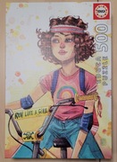Puzzle Educa 500 Run like a girl - Esther Gili