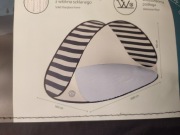 Namiot plażowy samorozkładający Utendors UV 60 