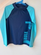 Bluzka kąpielowa UV 122–128 Długi rękaw na plażę basen wyjazdy rashguard