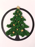 Obraz z mchu choinka  chrobotka 40cm święta Bożego Narodzenia 