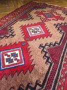 Beludż dywan perski Iran 102x191 grubość: 10mm