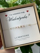 Bransoletka prezent na walentynki dla niej kobiety dziewczyny handmade