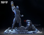 SubZero vs Scorpion Fatality Mortal Kombat Diorama Ręcznie Malowana 1/6