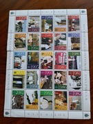 Arkusz znaczki pocztowe 25 rocznicę pontyfikatu Jana Pawła II