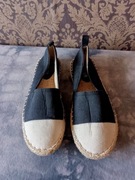 espadryle 38 czarne