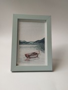 Akwarela ręcznie malowana 10x12 cm
