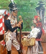 Szyldwach w Łazienkach Wojciech Kossak