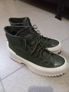 Converse zielone skórzane 38