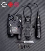 Wskaźnik laserowy + latarka taktyczna