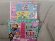 Koci Domek Gabi Gabby's zestaw artystyczny pieczątki naklejki puzzle Trefl 