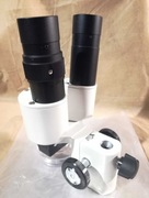 BODY Mikroskop stereo 20x stereoskopowy 3D Delta okulary WF10x Bresser PZO