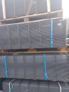 Kompletne ogrodzenie panelowe 2D 163cm 6/5/6 podmurówka łącznik betonowy 