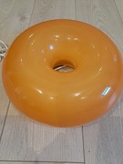 Nowa Lampa VARMBLIXT LED stołowa/ścienna, pomarańczowa szkło/okrągły,30 cm