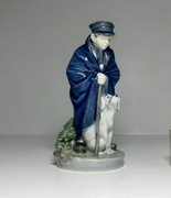 Figurka Royal Copenhagen chłopiec psem pasterskim