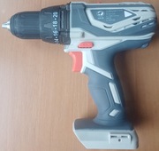 Masywna wkrętarko-wiertarka akumulatorowa Auchan 20V z udarem i 2 biegami.