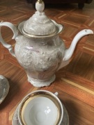 Zestaw do herbaty Wałbrzych stan bardzo dobry kompletny bez defektów