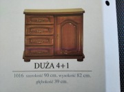 Komoda 4szuf. + 1drzwi