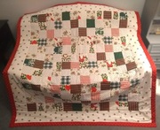 Narzuta-patchwork "Gwiazdkowy"