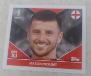 Naklejka Uefa Euro 2024, England Top 1