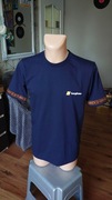 Berghaus t-shirt męski M granatowy etniczne wstawki