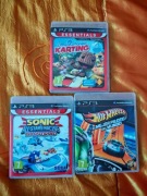 Sonic Hot wheels Karting Zestaw wyścigów arcade gier dla dzieci PS3 jak
