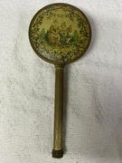 Ciekawa Stara szczotka scena ładna mosiężna 