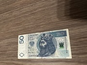 50 złotych seria AU 0000076