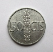 50 Centymów 1966 r.  Hiszpania