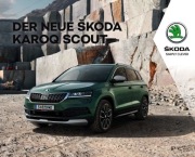 Skoda Karoq Scout prospekt model 2019 Austria