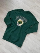 zielona bluza sukienka dłuższa napis nadruk Kiabi XS 34