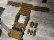 PROMOCJA Kamizelka taktyczna Plate Carrier Coyote + Ładownice