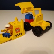 Lego Duplo 2807 unikat koparka 1999r.