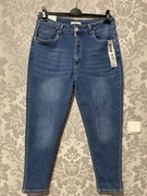 Niebieskie dżinsy Mom Fit 3XL Moon Girl