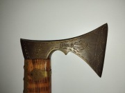 Zabytkowa oryginalna góralska ciupaga