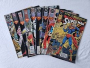 Superman - zestaw 9 komiksów z wydawnictwa TM-Semic