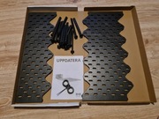 Ikea Uppdatera, połowa dużego zestawu, czarny organizer szuflady