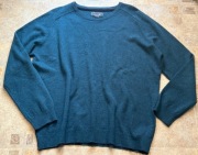 SWETER F&F TESCO 100% LAMBSWOOL ROZ 2XL LUKSUSOWA WEŁNA OWCZA 