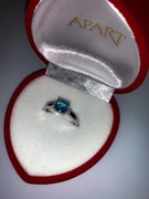 Złoty PIERŚCIONEK ZARĘCZYNOWY